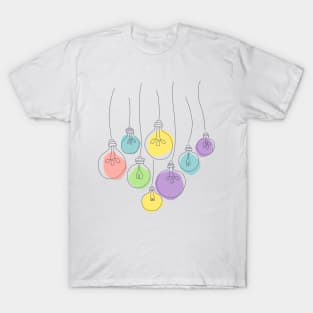 Colorful lamps T-Shirt